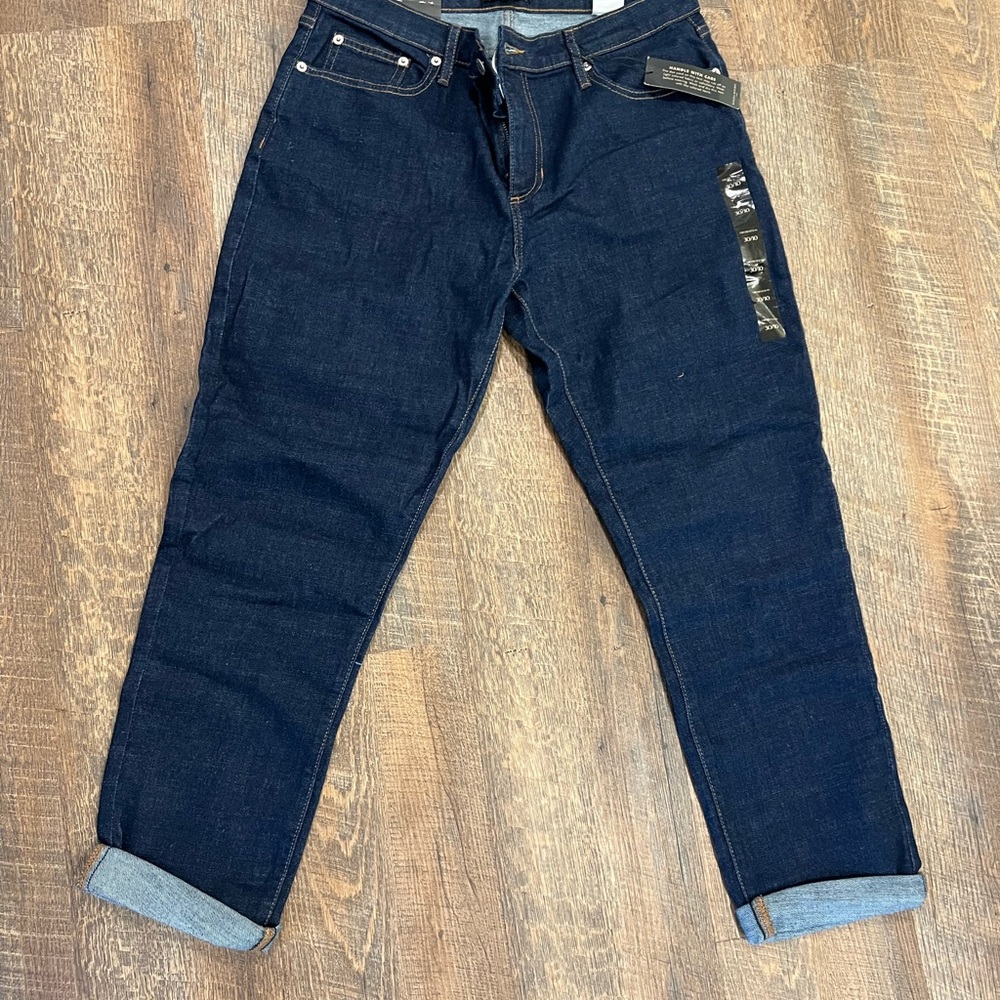 Banana Republic Women's Girlfriend Dark Jeans